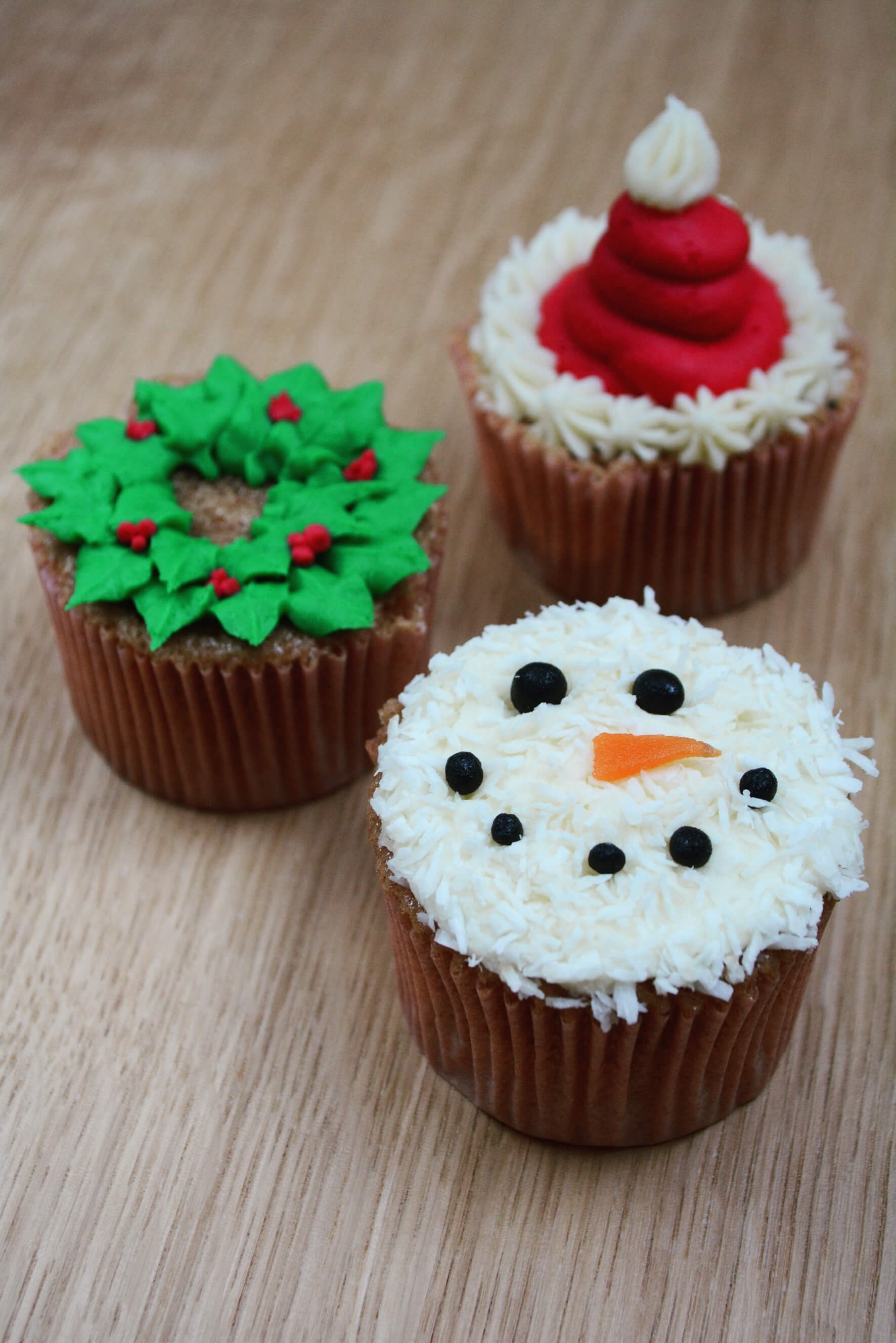 Julecupcakes