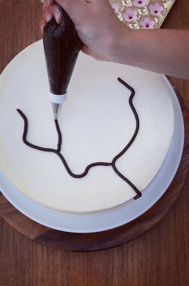 Sådan laver du en kage med et Japansk kirsebærtræ