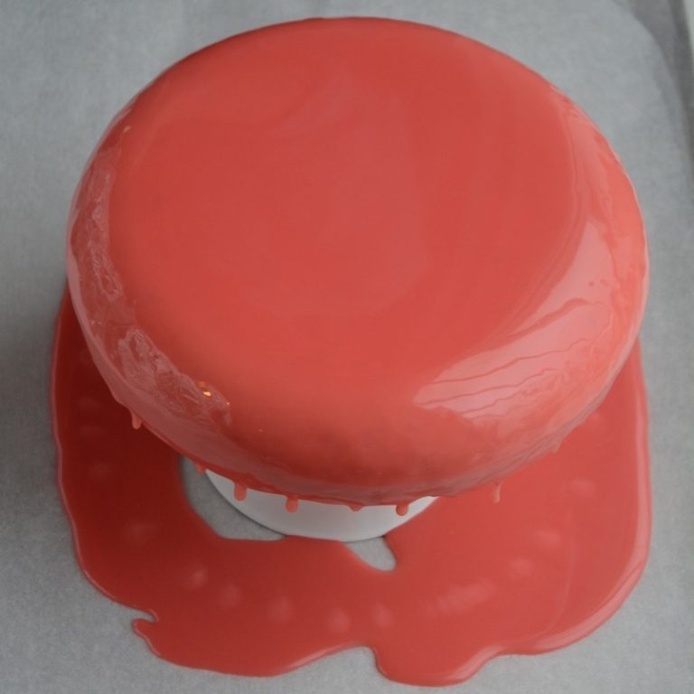 Glaze guide - moussekage med glaze - fines.dk