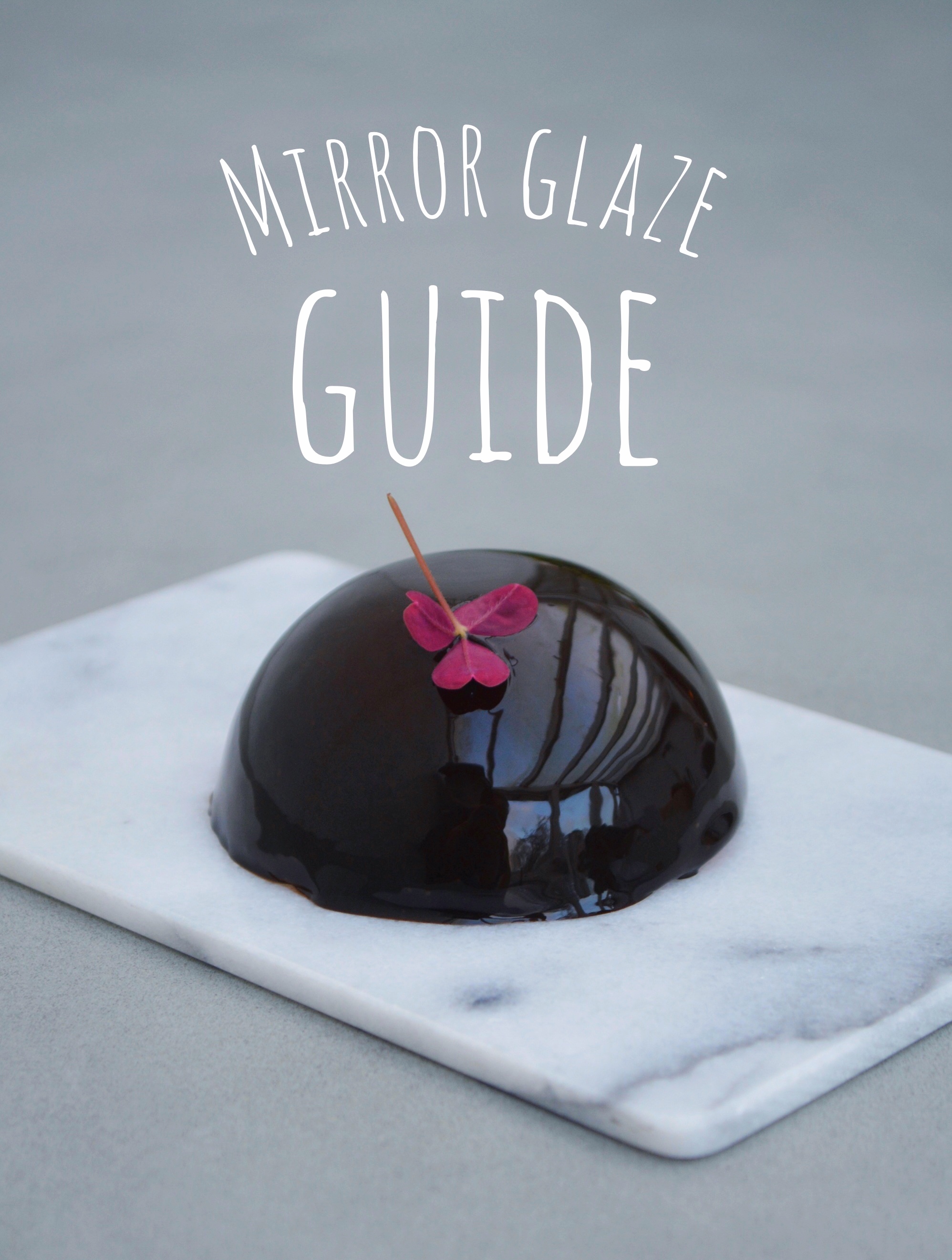 Mirror glaze guide - fines.dk