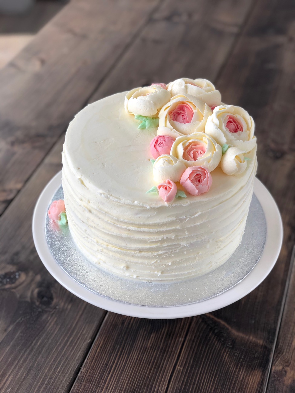 Smørcreme blomster - fines.dk