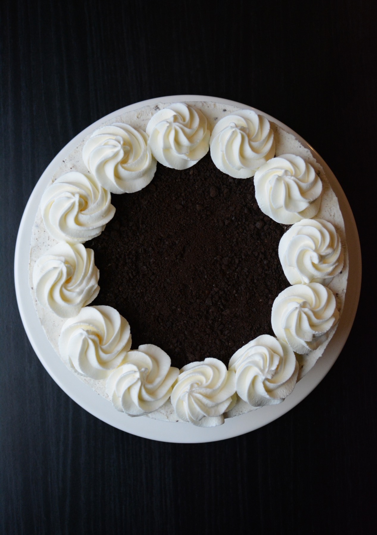 Oreo cheesecake med en browniebund - fines.dk