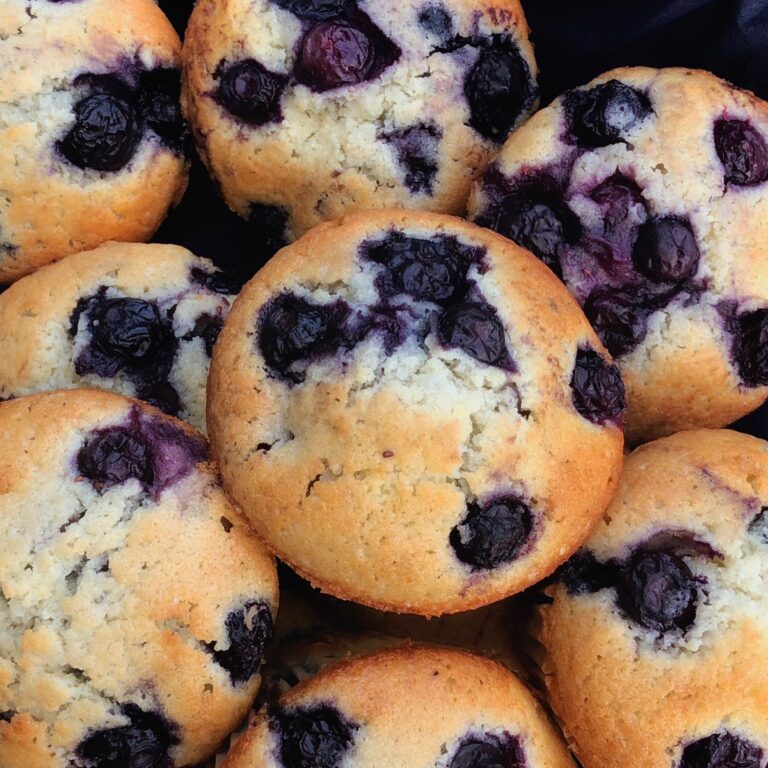 Blåbærmuffins