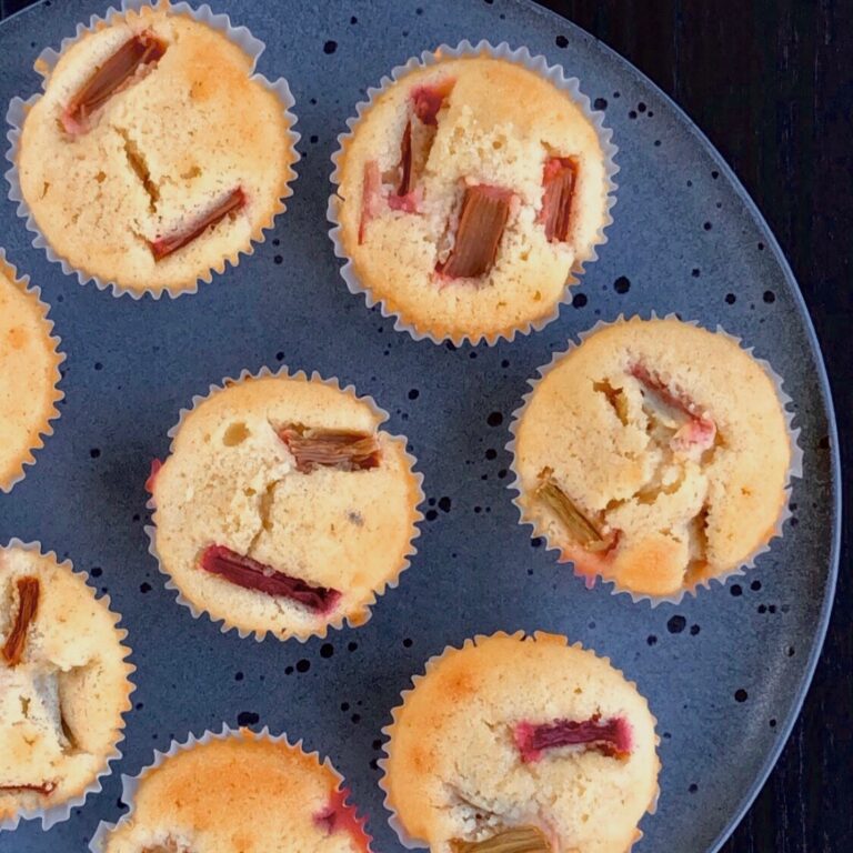 Rabarbermuffins