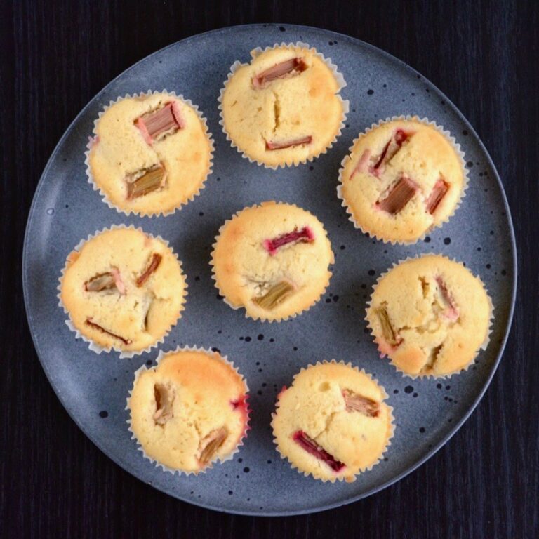Rabarbermuffins