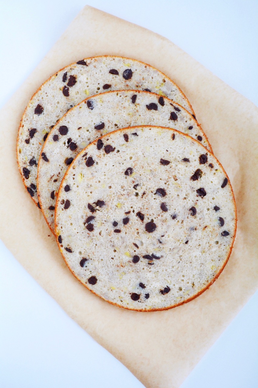 Lækker banankage med chokoladestykker
