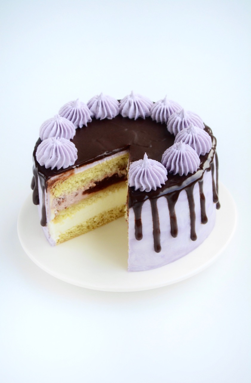Drip kage med chokoladeganache