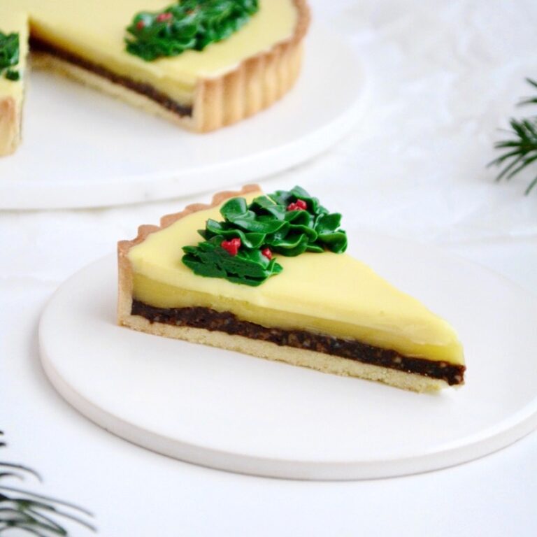 Julekage med klementin og mørk chokolade