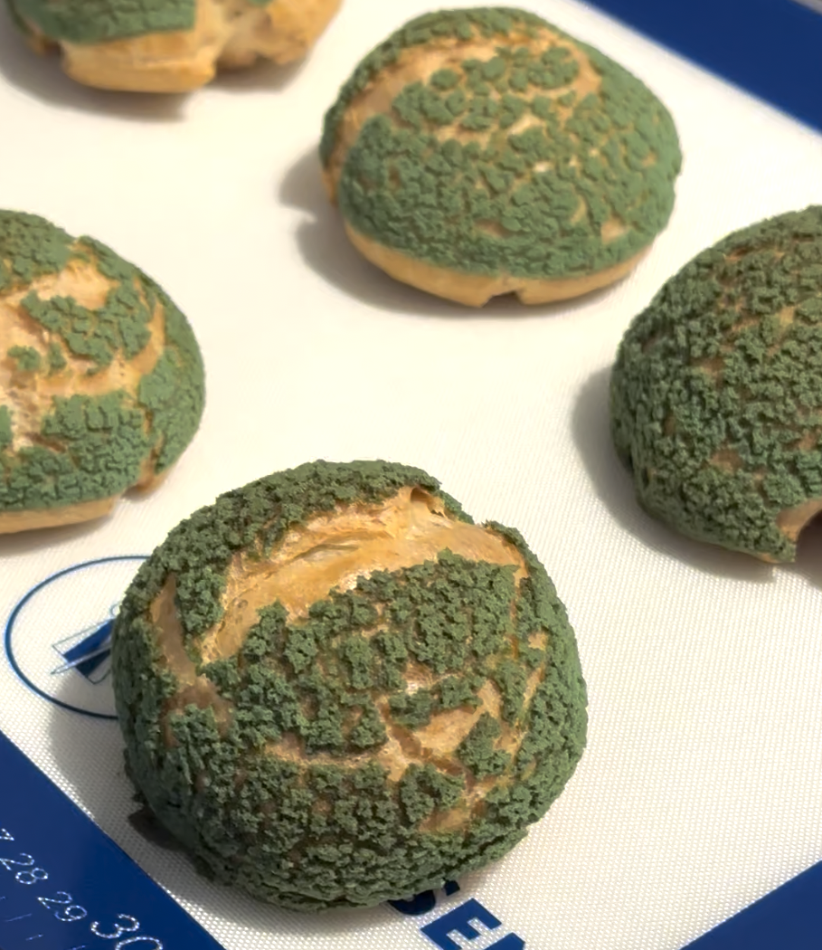 Choux au Craquelin vandbakkelser